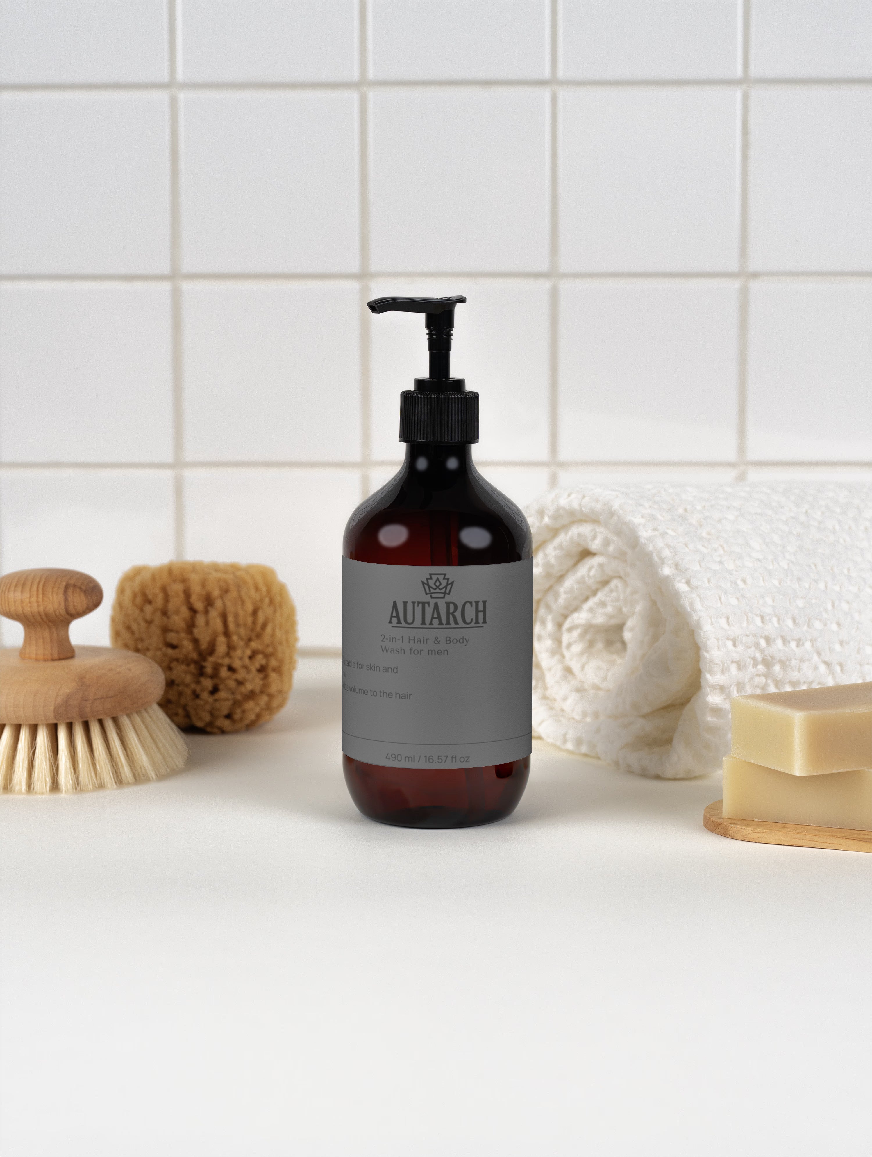 2-in-1 Hair & Body Wash for men